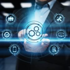 Automation Software Technology Process System Business concept.